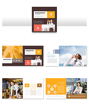 템플릿 여자 ZIP 리플렛 빌딩 팜플렛 여러명 20대 성인 갈색 주황색 확성기 외침 카페 한국인 구직 도시 아르바이트 성인여자만 인디자인 INDD 이미지템플릿 컬러 다수 컨셉 사람 동양인 청년 건물 상점 소리 여자만 성인만 파일형식