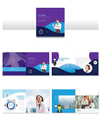 템플릿 여자 남자 ZIP 리플렛 빌딩 팜플렛 여러명 20대 성인 파란색 보라색 한국인 구직 도시 아르바이트 성인만 인디자인 INDD 이미지템플릿 컬러 다수 컨셉 사람 동양인 청년 건물 파일형식