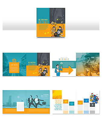 템플릿 여자 남자 ZIP 화살표 리플렛 팜플렛 여러명 20대 성인 30대 파란색 주황색 한국인 구직 비즈니스맨 비즈니스우먼 합격 성인만 인디자인 INDD 이미지템플릿 컬러 다수 컨셉 비즈니스 사람 동양인 청년 장년 직장인 파일형식