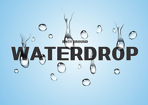 영어 하늘색 백그라운드 패턴 일러스트 타이포그라피 사람없음 물 물방울 액체 이슬 국내일러스트 AI파일 자연요소 문자 무늬 파란색 파일형식 벡터