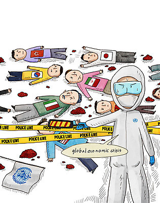 PSD 여자 남자 일러스트 여러명 글로벌 금지 죽음 바이러스 국기 질병 공격 감기 학대 사회이슈 공포 감염 전염 전파 몬스터 인플루엔자 세계보건기구 코로나바이러스 방역사 팬데믹 델타변이바이러스 국내일러스트 직업 다수 컨셉 의학 모션 사람 파일형식