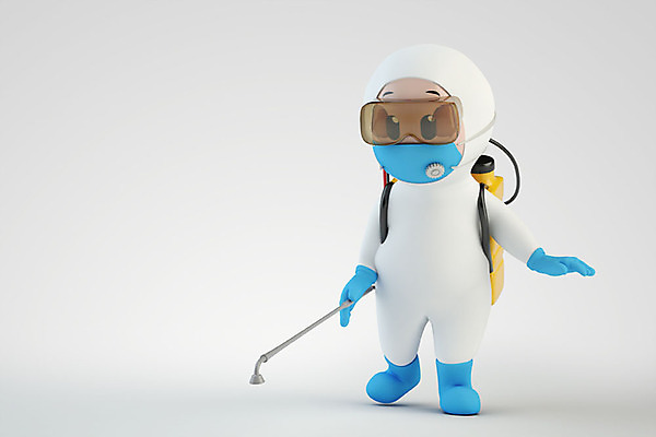 PSD 편집이미지 백그라운드 3D캐릭터 사람없음 3D소스 3D 의료진 사회이슈 디지털합성 방역 소독 편집소스 코로나바이러스 방역사 생활방역 방역기 델타변이바이러스 편집3D 직업 캐릭터 컨셉 의학 바이러스 파일형식