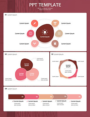 일러스트 그래프 사람없음 그래픽 빨간색 인포그래픽 정보 원형 엘리먼트 국내일러스트 AI파일 도형 컬러 파일형식 벡터