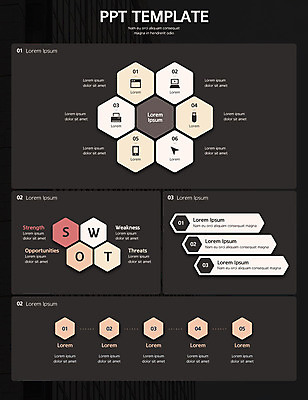 일러스트 그래프 사람없음 그래픽 검은색 인포그래픽 정보 분석 육각형 엘리먼트 국내일러스트 AI파일 도형 컬러 컨셉 파일형식 벡터