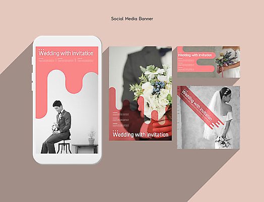 PSD 템플릿 배너템플릿 여자 남자 ZIP 신부 분홍색 부케 웹템플릿 신랑 결혼 디자인시안 모바일 들기 사람 앉기 여러명 20대 성인 30대 스마트폰 세트 한국인 모바일템플릿 모바일웹 소셜네트워크 소셜미디어 웹배너 성인만 모바일앱 SNS배너 모바일페이지 이미지템플릿 배너 컬러 꽃다발 다수 모션 동양인 이벤트 청년 장년 핸드폰 스마트기기 페이지 파일형식