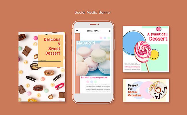 PSD 템플릿 배너템플릿 ZIP 음식 웹템플릿 디자인시안 모바일 디저트 막대사탕 사탕 사람없음 스마트폰 세트 컬러풀 초콜릿 도넛 달콤 모바일템플릿 모바일웹 마카롱 소셜네트워크 소셜미디어 웹배너 모바일앱 SNS배너 모바일페이지 이미지템플릿 배너 컬러 핸드폰 스마트기기 맛 페이지 파일형식
