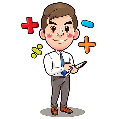 전신 남자 일러스트 넥타이 직업캐릭터 한명 사람 성인 펜 교사 수학 성인남자한명만 일러캐릭터 AI파일 직업 캐릭터 1 잡화 교과목 필기구 남자한명만 성인남자만 파일형식 벡터