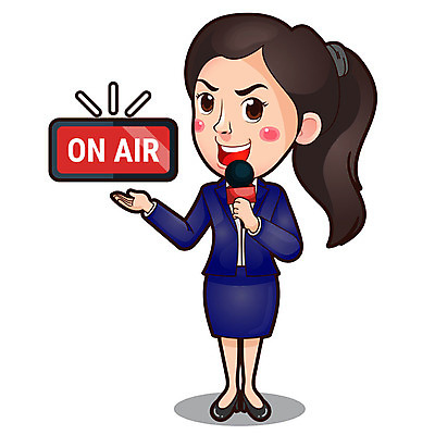 전신 여자 일러스트 직업캐릭터 한명 들기 사람 정장 성인 마이크 치마정장 방송인 방송중 성인여자한명만 일러캐릭터 AI파일 직업 캐릭터 1 옷 음향기기 모션 치마 여자한명만 성인여자만 파일형식 벡터