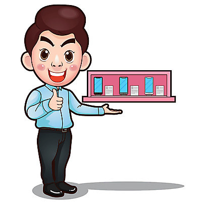 전신 남자 일러스트 직업캐릭터 한명 사람 성인 스마트폰 핸드폰 엄지손가락 가리킴 최고 진열장 판매원 성인남자한명만 일러캐릭터 AI파일 직업 캐릭터 1 손가락 손짓 전자제품 스마트기기 남자한명만 성인남자만 파일형식 벡터