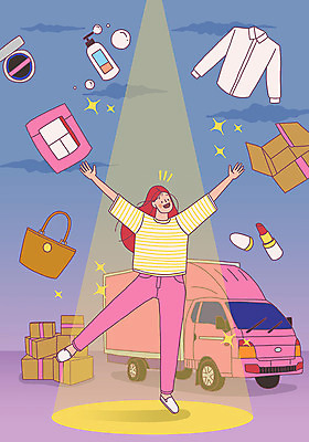 전신 PSD 구름 옷 여자 셔츠 가방 일러스트 조명 한명 상자 화장품 만세 트럭 즐거움 택배 샴푸 여자한명만 국내일러스트 자연요소 1 잡화 감정 상의 모션 자동차 사람 위생용품 뷰티 운송업 여자만 파일형식