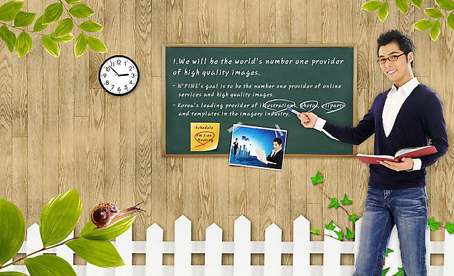 PSD 편집이미지 직업 디자인 남자 시계 비즈니스 부분 회의 나뭇잎 한명 미소 웃음 사람 상반신 20대 성인 책 30대 비즈니스라이프 울타리 청춘 칠판 청바지 직장인 비즈니스맨 발표 프레젠테이션 벽시계 디지털합성 달팽이 기념사진 남자만 남자한명만 성인남자만 성인만 이미지편집 1 라이프스타일 컨셉 잎 바지 연체동물 표정 청년 장년 담장 파일형식