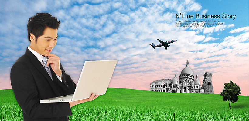 PSD 나무 구름 편집이미지 직업 디자인 남자 비즈니스 부분 하늘 비행기 한명 미소 사람 잔디 초원 상반신 20대 성인 옆모습 30대 비즈니스라이프 노트북 청춘 직장인 비즈니스맨 디지털합성 첨성대 남자만 남자한명만 성인남자만 성인만 이미지편집 자연요소 식물 1 라이프스타일 뷰포인트 컨셉 항공교통 대중교통 표정 청년 장년 전자제품 경주_경상북도 국보 파일형식