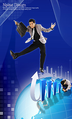 전신 PSD 편집이미지 직업 디자인 남자 행복 지구 서류가방 비즈니스 성공 그래프 한명 사람 20대 성인 30대 비즈니스라이프 청춘 슬픔 직장인 비즈니스맨 좌절 디지털합성 즐거움 남자만 남자한명만 성인남자만 성인만 이미지편집 1 라이프스타일 감정 컨셉 가방 청년 장년 파일형식