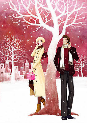 전신 PSD 나무 라이프스타일 커플 계절 여자 남자 백그라운드 크리스마스 겨울 일러스트 페인터 털모자 부츠 선물 사랑 서기 사람 풍경 빌딩 야외 두명 라이프 생활 스마트폰 설원 목도리 핸드백 눈 겨울배경 국내일러스트 자연요소 식물 모자_잡화 잡화 기념일 감정 신발 가방 관계 모션 페인팅 날씨 눈_날씨 건물 핸드폰 스마트기기 파일형식