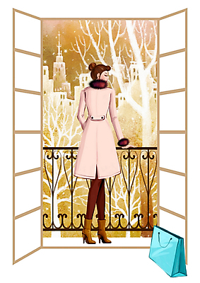 전신 PSD 나무 라이프스타일 계절 여자 백그라운드 크리스마스 겨울 일러스트 창문 난간 페인터 부츠 한명 서기 사람 풍경 빌딩 성인 야외 라이프 생활 쇼핑 쇼핑백 발코니 눈 여자만 여자한명만 성인여자만 성인만 겨울배경 국내일러스트 자연요소 식물 1 기념일 신발 가방 모션 페인팅 날씨 건물 파일형식