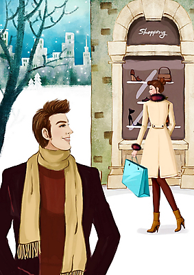 PSD 나무 라이프스타일 커플 계절 여자 남자 백그라운드 크리스마스 겨울 일러스트 페인터 부츠 사랑 서기 사람 풍경 빌딩 야외 두명 라이프 생활 쇼핑 쇼핑백 상점 설원 목도리 눈 겨울배경 국내일러스트 자연요소 식물 잡화 기념일 감정 신발 가방 관계 모션 페인팅 날씨 눈_날씨 건물 파일형식