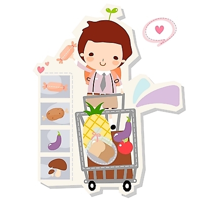 EPS 캐릭터 남자 초등학생 어린이 음식 일러스트 식재료 한명 사람 소년 라이프 쇼핑 장보기 새싹 귀여움 희망 쇼핑카 식빵 파인애플 마트 남자만 남자한명만 어린이만 소년만 소년한명만 일러캐릭터 식물 1 학생 감정 빵 컨셉 과일 생활 상점 카트 열대과일 파일형식 벡터