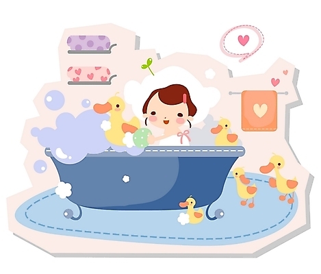 EPS 캐릭터 여자 초등학생 어린이 일러스트 주택 오리 욕조 실내 한명 사람 소녀 라이프 위생용품 새싹 귀여움 희망 목욕 청결 욕실 화장실 여자만 여자한명만 어린이만 소녀만 소녀한명만 일러캐릭터 식물 1 학생 감정 생활용품 컨셉 조류 내부 건물 생활 위생 파일형식 벡터