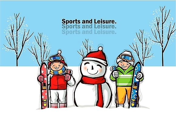 EPS 주간 나무 모자 라이프스타일 커플 계절 여자 남자 어린이 스포츠 겨울 일러스트 눈사람 레저 스키 겨울스포츠 사람 야외 두명 라이프 생활 레포츠 친구 목도리 스노우보드 어린이만 국내일러스트 자연요소 식물 잡화 관계 보드_스포츠 파일형식 벡터