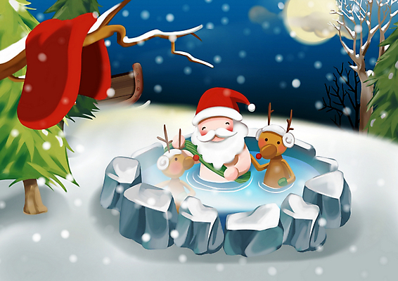 PSD 나무 식물 동물 구름 캐릭터 계절 기념일 할아버지 노년 남자 여유 동물캐릭터 크리스마스 두마리 겨울 일러스트 산타모자 상상 페인터 산타옷 밤하늘 날씨 사슴 휴식 수염 한명 사람 풍경 상반신 야외 수건 산타클로스 온천 목욕 루돌프 보름달 달 나뭇가지 눈 달밤 눈송이 야간 사슴캐릭터 노천온천 노천욕 노천탕 때밀이 때수건 양머리 남자만 남자한명만 성인남자만 성인한명만 성인남자한명만 노인만 성인만 노인남자만 노인남자한명만 국내일러스트 일러캐릭터 자연요소 모자_잡화 1 옷 감정 컨셉 2 포유류 페인팅 하늘 눈_날씨 이벤트 성인 위생용품 스파 청결 파일형식