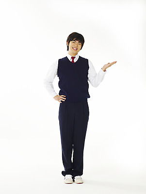 포토 JPG 스튜디오촬영 전신 학생 교육 남자 교복 남학생 포즈 청소년 고등학생 한명 서기 미소 웃음 누끼 사람 손짓 10대 스쿨라이프 한국인 남자만 남자한명만 십대만 십대남자만 십대남자한명만 국내포토 1 라이프스타일 옷 학교 모션 실내 표정 동양인 파일형식