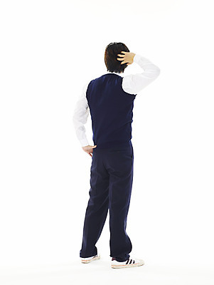 포토 JPG 스튜디오촬영 전신 학생 교육 남자 교복 남학생 생각 청소년 고등학생 한명 서기 누끼 사람 뒷모습 10대 스쿨라이프 한국인 고민 두통 갈등 힘듦 남자만 남자한명만 십대만 십대남자만 십대남자한명만 국내포토 1 라이프스타일 옷 감정 뷰포인트 컨셉 학교 모션 실내 동양인 질병 파일형식