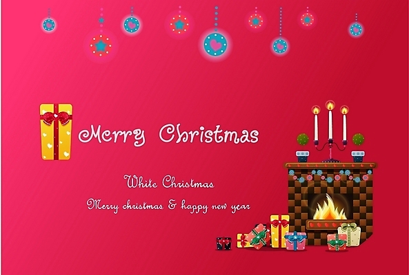 EPS 템플릿 계절 기념일 백그라운드 크리스마스장식 크리스마스 겨울 카드템플릿 촛불 크리스마스용품 불 크리스마스카드 선물 사람없음 장식 오브젝트 벽난로 팬시 이미지템플릿 카드프레임 자연요소 초 카드_감사 프레임 이벤트 용품 파일형식 벡터