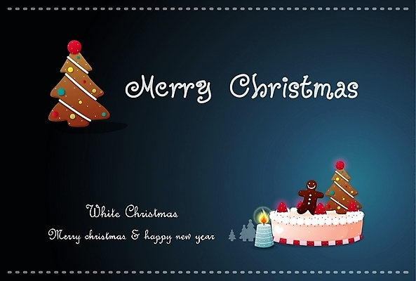 EPS 템플릿 계절 백그라운드 크리스마스 겨울 카드템플릿 크리스마스카드 사람없음 파티 케이크 팬시 이미지템플릿 카드프레임 기념일 디저트 카드_감사 프레임 이벤트 파일형식 벡터