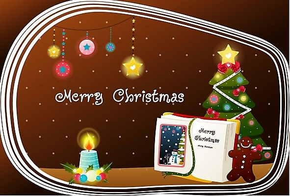 EPS 템플릿 계절 기념일 크리스마스장식 크리스마스 겨울 카드템플릿 촛불 크리스마스용품 크리스마스카드 사람없음 장식 책 크리스마스트리 오브젝트 팬시 이미지템플릿 카드프레임 초 카드_감사 프레임 이벤트 용품 파일형식 벡터