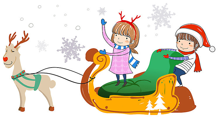 EPS 사계절 계절 여자 어린이교육 교육 기념일 남자 종교 어린이 크리스마스 겨울 일러스트 자연 놀이 방학 눈꽃 사람 소녀 소년 야외 두명 루돌프 눈송이 썰매 겨울방학 어린이만 국내일러스트 휴가 사슴 눈_날씨 이벤트 생태계 파일형식 벡터