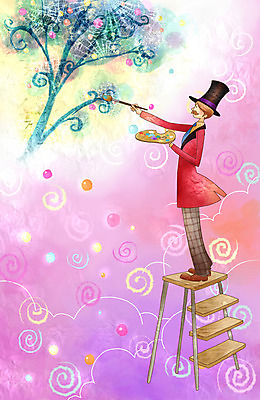 PSD 남자 일러스트 사다리 상상 페인터 동화 휴식 수채화 한명 사람 이벤트 20대 성인 취미 판타지 붓 팔레트 그림 수제그림 캔버스 화가 남자만 남자한명만 성인남자만 청년만 청년남자만 청년남자한명만 성인한명만 성인남자한명만 성인만 국내일러스트 직업 1 컨셉 페인팅 청년 도구 파일형식