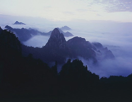 포토 JPG 주간 나무 구름 해외풍경 해외 아시아 외국문화 하늘 산 중국문화 풍경 사람없음 야외 가로 관광지 중국 절벽 운해 국내포토 자연요소 식물 동양문화 나라 문화 여행 파일형식 구름_자연
