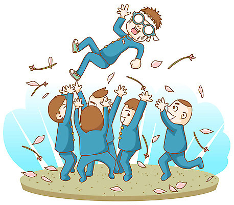 EPS 학생 기념일 남자 꽃잎 꽃 교복 안경 남학생 일러스트 졸업 청소년 날리기 졸업식 졸업생 서기 사람 이벤트 여러명 10대 친구 우정 기쁨 비행 축하 던지기 떠있는 즐거움 땀 당황 동창 헹가래 남자만 십대만 십대남자만 안경낌 땀흘리기 국내일러스트 식물 잡화 옷 교육 감정 다수 컨셉 관계 모션 파일형식 벡터