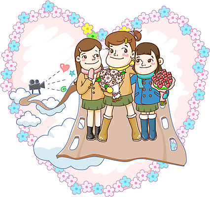 EPS 전신 구름 학생 여학생 여자 기념일 꽃 교복 별 꽃다발 포즈 백그라운드 일러스트 졸업 청소년 어깨동무 졸업식 기념 졸업생 서기 사람 이벤트 10대 세명 친구 사진촬영 촬영 목도리 우정 하트 추억 필름 영사기 기념촬영 졸업사진 어그부츠 기념사진 동창 하트프레임 여자만 십대만 십대여자만 손모아장갑 국내일러스트 자연요소 모양 식물 잡화 옷 교육 장갑 컨셉 관계 모션 프레임 부츠 파일형식 벡터