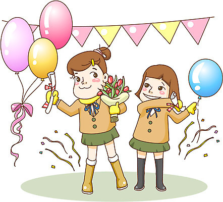 EPS 전신 캐릭터 학생 여학생 여자 기념일 교복 꽃다발 일러스트 졸업 청소년 졸업식 기념 폭죽 졸업생 서기 웃음 들기 사람 이벤트 두명 10대 친구 치마 축하 졸업장 즐거움 이벤트캐릭터 풍선 여자만 십대만 십대여자만 일러캐릭터 옷 교육 꽃 감정 컨셉 관계 모션 하의 표정 파일형식 벡터