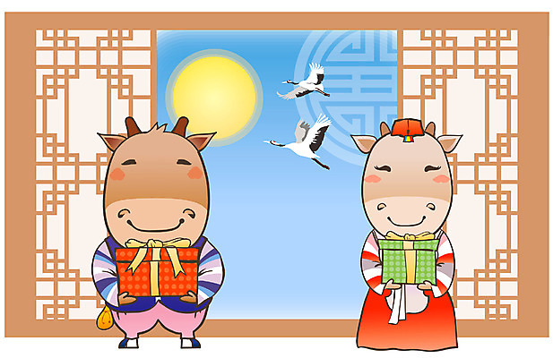 EPS 주간 동물 척추동물 캐릭터 육지동물 두마리 일러스트 포유류 전통캐릭터 새해 선물 사람없음 선물상자 태양 전통문양 학 새해인사 십이지신 소띠 운세 소 전통의상 한복 신년캐릭터 전통문 2009년 기축년 새해선물 일러캐릭터 자연요소 한국전통 전통 문양 2 조류 상자 문 인사 연도 파일형식 벡터 명절선물