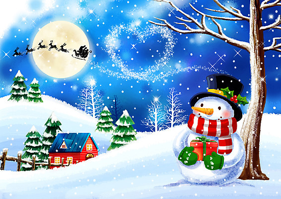 PSD 나무 계절 기념일 백그라운드 크리스마스 설경 겨울 일러스트 눈사람 페인터 수채화 주택 선물 풍경 사람없음 야외 선물상자 울타리 산타클로스 설원 루돌프 달 하트 눈 야간 달빛 썰매 함박눈 겨울배경 국내일러스트 자연요소 모양 식물 페인팅 날씨 사슴 눈_날씨 이벤트 건물 담장 상자 파일형식