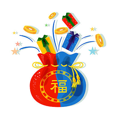 EPS 아이콘 문자 잡화 별 새해 큐티아이콘 복주머니 선물 사람없음 선물상자 한자 주머니 향주머니 엽전 소프트아이콘 새해선물 2D아이콘 자연요소 전통소품 상자 동전 파일형식 벡터 명절선물