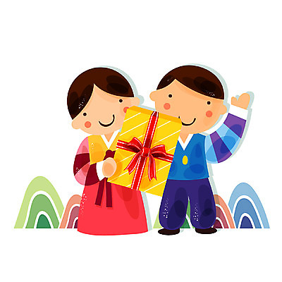 EPS 아이콘 여자 명절 남자 리본 어린이 새해 산 큐티아이콘 선물 사람 소녀 소년 두명 장식 선물상자 전통의상 한복 소프트아이콘 새해선물 어린이만 2D아이콘 한국전통 전통 기념일 상자 파일형식 벡터 명절선물