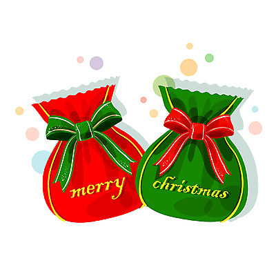 EPS 아이콘 문자 알파벳 영어 잡화 기념일 리본 크리스마스 큐티아이콘 복주머니 사람없음 장식 주머니 향주머니 크리스마스아이콘 소프트아이콘 2D아이콘 전통소품 이벤트 파일형식 벡터