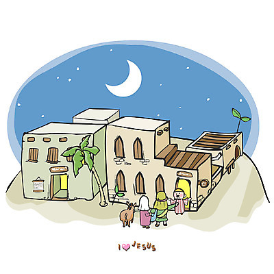 EPS 전신 나무 식물 동물 문자 한마리 부부 커플 알파벳 영어 여자 남자 기독교 종교 일러스트 포유류 밤하늘 한그루 이야기 서기 사람 손짓 야외 건물 세명 야자수 새싹 믿음 성경 달 가리킴 달밤 말_동물 야간 초승달 거절 열대식물 성경이야기 마리아 주인 요셉 여관 베들레헴 국내일러스트 자연요소 1 건축물 감정 컨셉 종교용품 관계 모션 하늘 숙소 파일형식 벡터
