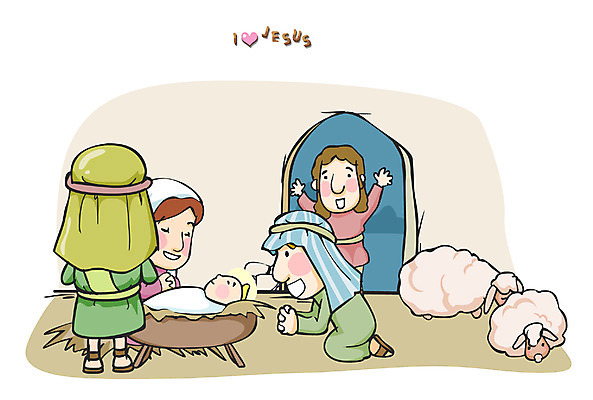 EPS 동물 문자 알파벳 영어 여자 남자 기독교 종교 두마리 일러스트 포유류 실내 이야기 사람 여러명 믿음 성경 기쁨 기도 축하 아기 양 출산 예수 무릎꿇기 성직자 성경이야기 방문 마리아 아기예수 예수탄생 요셉 마굿간 말구유 국내일러스트 감정 다수 컨셉 2 종교용품 모션 내부 신_종교 외양간 파일형식 벡터