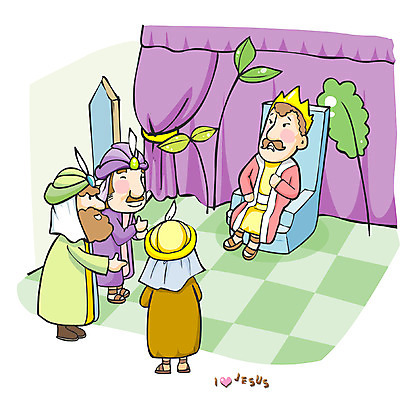 EPS 전신 식물 문자 알파벳 영어 남자 기독교 종교 의자 일러스트 왕관 실내 이야기 대화 서기 사람 앉기 여러명 새싹 믿음 성경 궁전 인사 왕 전달 성경이야기 방문 예수탄생 동방박사 남자만 헤로데스 국내일러스트 감정 가구 다수 고건축 종교용품 모션 말하기 내부 예절 예수 파일형식 벡터