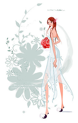 EPS 전신 드레스 여자 행복 신부 부케 웨딩드레스 결혼 꽃무늬 일러스트 한명 서기 사람 20대 성인 뒤돌아보기 여자만 여자한명만 성인여자만 청년만 청년여자만 성인한명만 청년여자한명만 성인여자한명만 성인만 국내일러스트 1 옷 꽃 감정 꽃다발 무늬 모션 이벤트 청년 파일형식 벡터