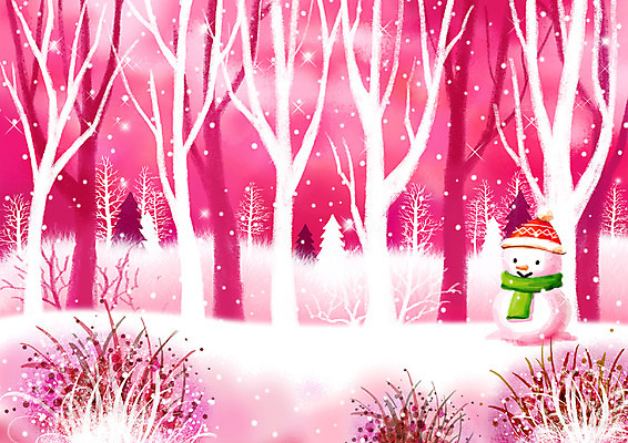 PSD 나무 사계절 계절 백그라운드 설경 겨울 일러스트 자연 눈사람 페인터 수채화 풍경 사람없음 야외 설원 목도리 눈 숲속 숲 수제그림 눈내림 겨울배경 국내일러스트 자연요소 식물 잡화 페인팅 날씨 눈_날씨 생태계 파일형식