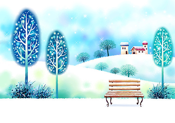 PSD 나무 사계절 계절 백그라운드 설경 겨울 벤치 의자 일러스트 자연 페인터 수채화 주택 풍경 사람없음 야외 설원 눈 언덕 수제그림 눈내림 겨울배경 국내일러스트 자연요소 식물 가구 페인팅 날씨 눈_날씨 건물 생태계 파일형식