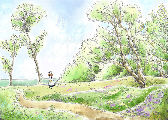 주간 PSD 나무 식물 사계절 계절 여자 꽃 길 백그라운드 꽃밭 일러스트 청소년 자연 페인터 하늘 수채화 여러그루 한명 사람 풍경 초원 야외 10대 소풍 봄풍경 봄 숲 수제그림 봄소풍 여자만 여자한명만 십대만 십대여자만 십대여자한명만 봄배경 국내일러스트 자연요소 1 다수 페인팅 야외활동 생태계 파일형식