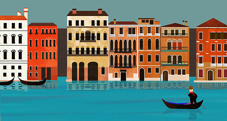 PSD 남자 교통수단 백그라운드 수상교통 일러스트 물그림자 한명 서기 사람 풍경 빌딩 야외 건물 강 반사 도시 나룻배 뱃사공 노 해안도시 수로 노젓기 수중도시 선박 남자만 남자한명만 국내일러스트 1 건축물 교통 배_교통 모션 그림자 수중 파일형식