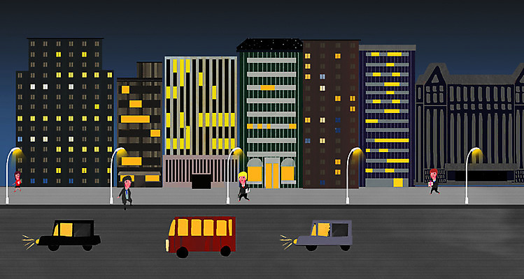 PSD 공공시설 남자 도로 길 육상교통 교통수단 백그라운드 야경 가로등 일러스트 교통시설 자동차 거리 사람 빌딩 여러명 야외 빛 고층빌딩 도시 보행자 보행로 전조등 빌딩숲 남자만 국내일러스트 다수 교통 조명 건물 야간 시설 파일형식 풍경_경치