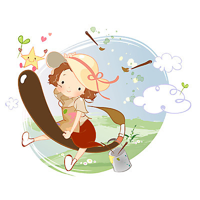 EPS 구름 모자 여자 어린이교육 교육 별 초등학생 어린이 일러스트 상상 미술 한명 사람 소녀 판타지 새싹 앞치마 하트 비행 붓 색칠 그리기 물통 채색 여자만 여자한명만 어린이만 소녀만 소녀한명만 국내일러스트 자연요소 모양 식물 1 학생 잡화 모션 문화예술 파일형식 벡터